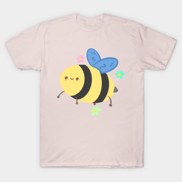 Little honey bee T-Shirt by Cloudy Cloud Bunny